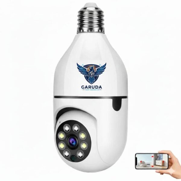 GARUDA – 360° Smart Wi-Fi Bulb CCTV Camera